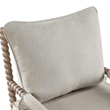 DUHOME Stylish Linen Fabric Spindle Accent Chair for Any Room