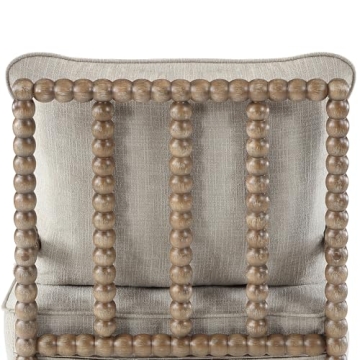 DUHOME Stylish Linen Fabric Spindle Accent Chair for Any Room