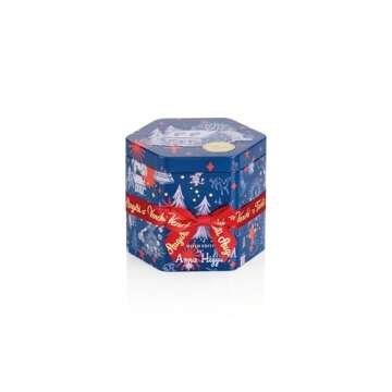 Venchi - Christmas Collection - Hexagonal Gift Tin with Assorted Pearl Chocolates, 5.22 oz - Gift Id...