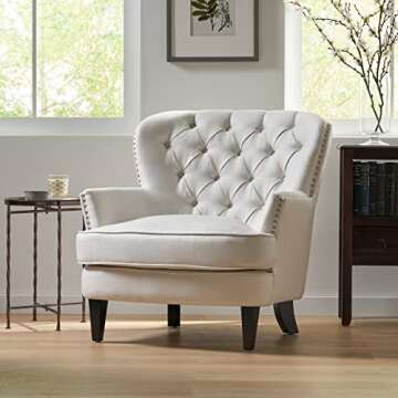 Christopher Knight Home Alfred Club Chair: Stylish Comfort with Elegant Design