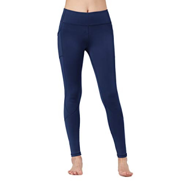 Keolorn High Waist Yoga Pants with Pockets - Perfect for Workouts