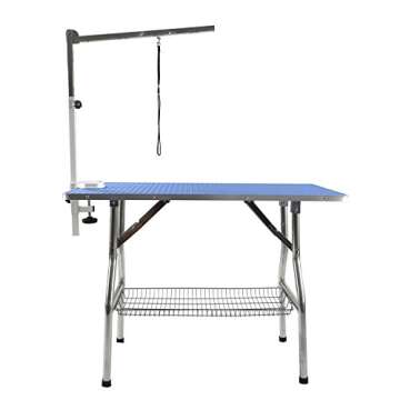 Flying Pig Large Size Super Durable Heavy Duty Dog Pet Foldable Grooming Table (44" x 24")