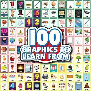 Wooden Reading Blocks for Kids - Spin & Spell Learning Toy