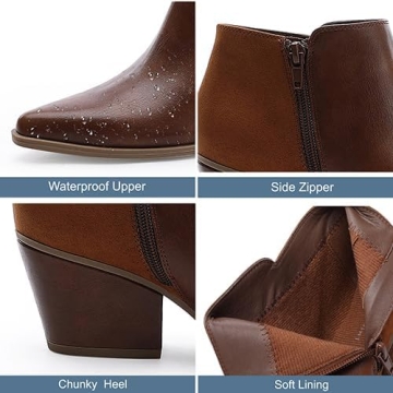 Stylish Block Heel Ankle Boots for Every Occasion