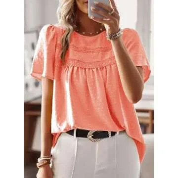 Falechay Summer Tops Tunic - Stylish Casual Blouse for Women