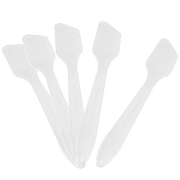 G2PLUS 100 PCS Makeup Frosted Tip Spatula