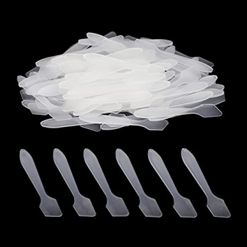G2PLUS 100 PCS Makeup Frosted Tip Spatula