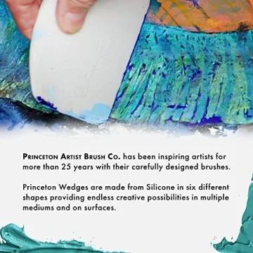 Princeton Catalyst Wedge Art Tool for Texturizing Paint