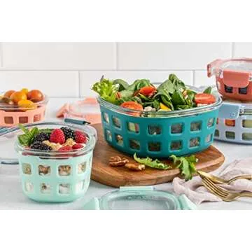 Ello Duraglass Meal Prep Containers – Leak-Proof & Durable