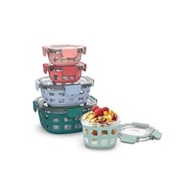 Ello Duraglass Meal Prep Containers – Leak-Proof & Durable