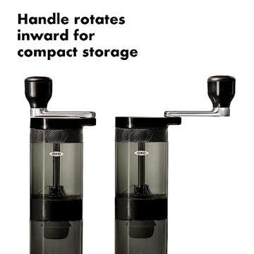 OXO Brew Manual Burr Coffee Grinder for All Coffee Lovers