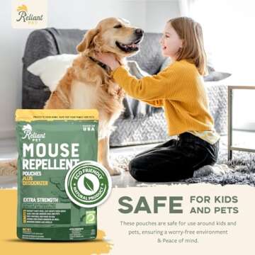 Effective Mouse Repellent Pouches Made in USA for All Areas
