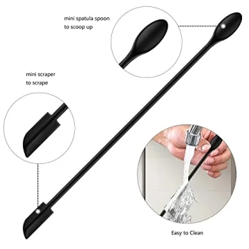 Mini Silicone Spatula Set for Versatile Cooking and Beauty