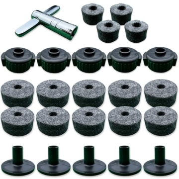 Rhythm Bytes 25pcs Cymbal Replacement Accessories Set