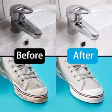 SmilinFit Magic Sponge Erasers, 20 Pack 2X Density Stronger Melamine Sponge Foam Pads, Multi-Functional Household Cleaning Supplies Cleaner for Kitchen, Bathroom, Bathtub, Sink, Wall Cleaner