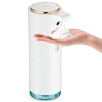 Modundry Automatic Foaming Soap Dispenser: Touchless Sanitization for Home & Office, 10oz Capacity, ...