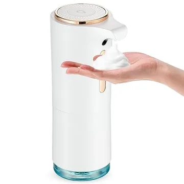 Modundry Automatic Foaming Soap Dispenser: Touchless Sanitization for Home & Office, 10oz Capacity, ...