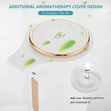 Modundry Touchless Soap Dispenser with Adjustable Foam Levels