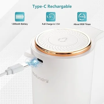 Modundry Touchless Soap Dispenser with Adjustable Foam Levels