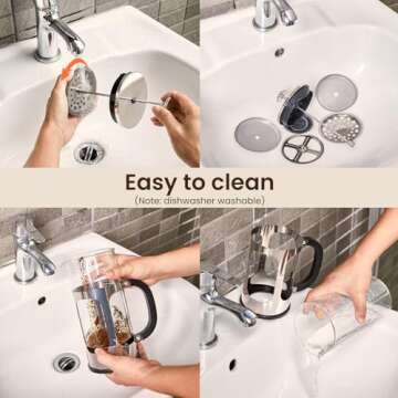 Elegant BAYKA French Press Coffee Maker for all Enthusiasts