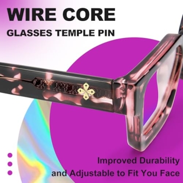 VISOONE Blue Light Blocking Glasses for All-Day Eye Comfort