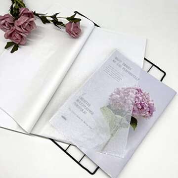 Bobobag 100 Sheets White Tissue Paper for Gift Wrapping