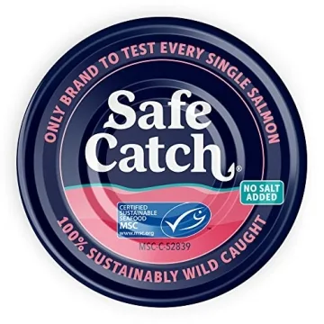 Nutritious Safe Catch Wild Pacific Salmon No Salt Added