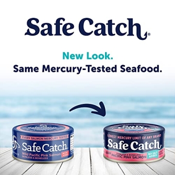 Nutritious Safe Catch Wild Pacific Salmon No Salt Added