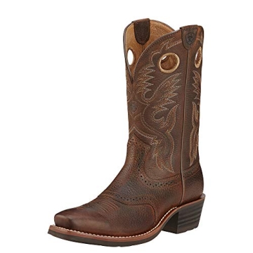 Ariat Leather Western Boots - Comfort Meets Style