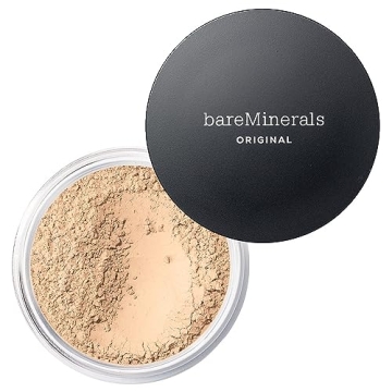 bareMinerals Original Loose Powder Foundation SPF 15, Lightweight Mineral Loose Powder Foundation Ma...
