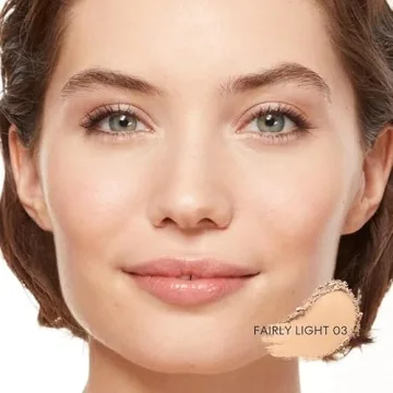 bareMinerals Original Loose Powder Foundation SPF 15, Lightweight Mineral Loose Powder Foundation Makeup, Buildable Coverage, Talc Free, Vegan (Fairly Light 03)