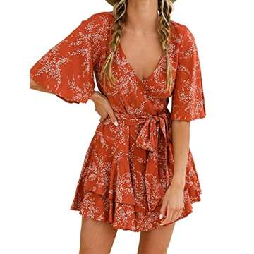 Stylish Relipop Floral Summer Romper for Women