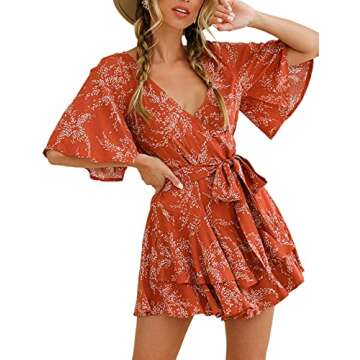 Stylish Relipop Floral Summer Romper for Women