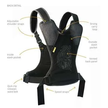Cotton Carrier CCS G3 Camera and Binocular Harness - Grey