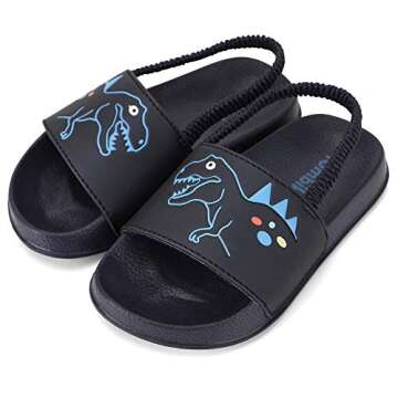 Tombik Toddler Sandals - Boys Pool Slipper Slides