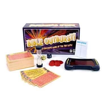 Cactus Games Bible Outburst Fun Family Trivia Game