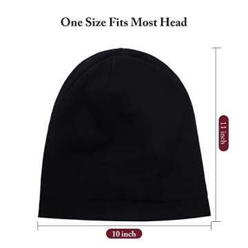 Poor Quality-00 Pieces Satin Lined Sleep Slouchy Beanie Hat Night Hair Cap for WomenPoor Quality