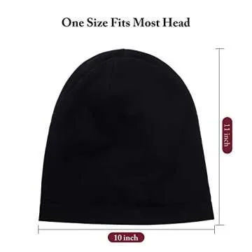 Poor Quality-00 Pieces Satin Lined Sleep Slouchy Beanie Hat Night Hair Cap for WomenPoor Quality