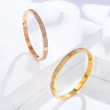 Elegant KUAUTD Gold Bracelet for Women - Gift Ready