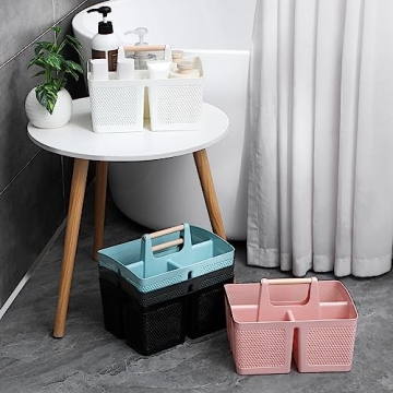 rejomiik Portable Shower Caddy for College and Home Storage
