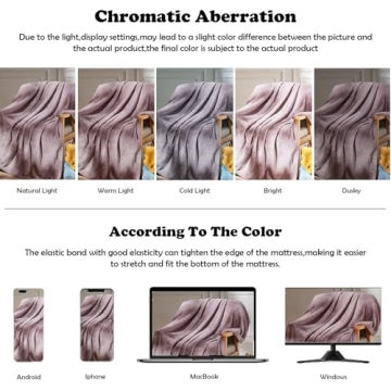 NEWCOSPLAY Super Soft Throw Blanket for All Seasons
