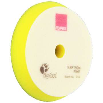 RUPES 9.BF150M/2 Foam Polishing Pad - Perfect Compatibility with RUPES LHR15ES