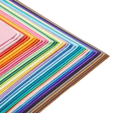 Juvale 360 Sheets Large 36 Colored Tissue Wrapping Paper Bulk Set for Gift Bags, Birthdays, Graduation, Arts & Crafts - 20x26 Inches Tissue Paper Bulk