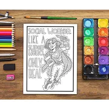 Social Work Life: A Snarky Adult Coloring Book for Social Workers