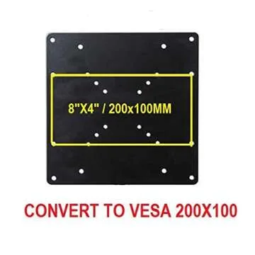 Mount Plus VESA 200x200 Universal Adapter Plate for TVs