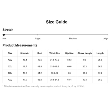 Floral V Neck Plus Size Dress for Women - Rust Brown