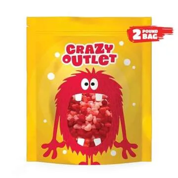 Heart Shaped Jelly Beans - Love in Every Bite - 2 lb Pack