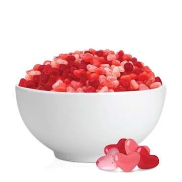 Heart Shaped Jelly Beans - Love in Every Bite - 2 lb Pack