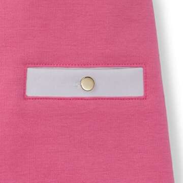 Hope & Henry Girls' A-Line Ponte Knit Dress