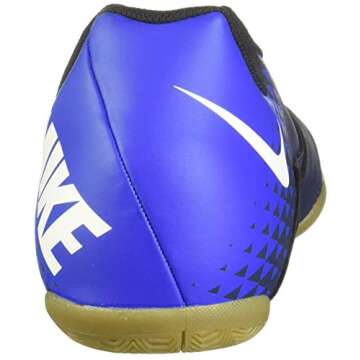 Nike Bomba IC Mens Indoor Soccer Shoes - Obsidian/White-Racer Blue